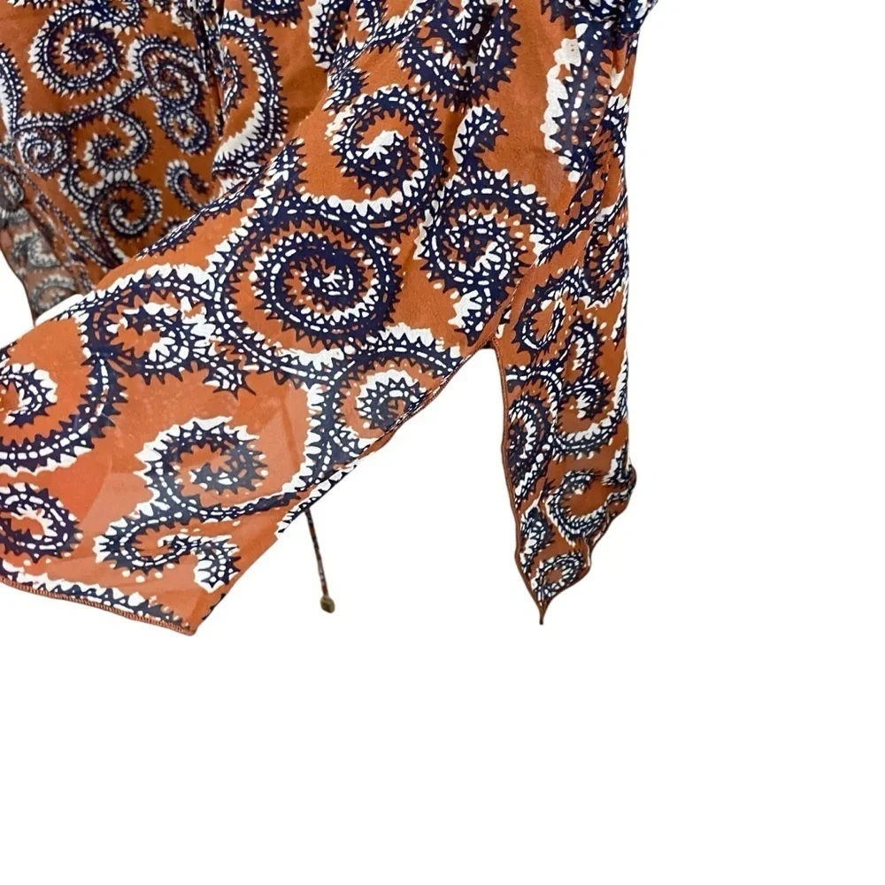 Tory Burch Sapello Paisley Silk Tunic - S China